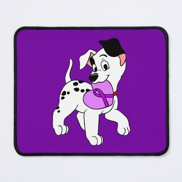 Item preview, Dalmatian with Awareness Ribbon (Purple) designed and sold by CaitlynConnor.