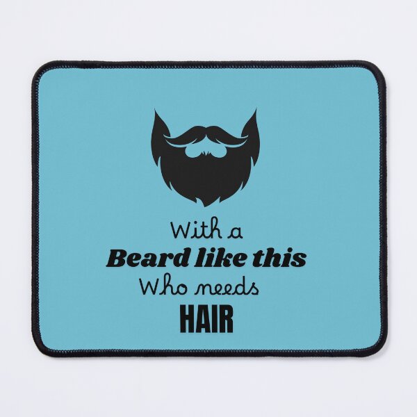 Item preview, With a Beard Like This - Hair designed and sold by EpicBeardCo.
