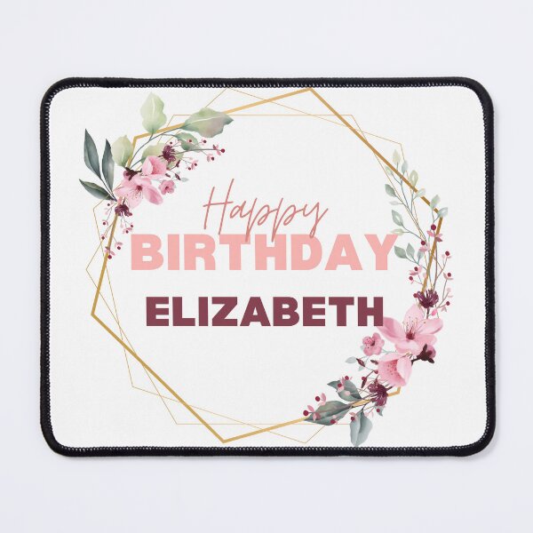 Item preview, Happy Birthday Elizabeth T-Shirt , special day for girl designed and sold by Rida1Art.