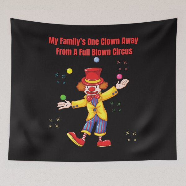 Item preview, Juggling Clown One Clown Away From Circus designed and sold by AlienOccupation.