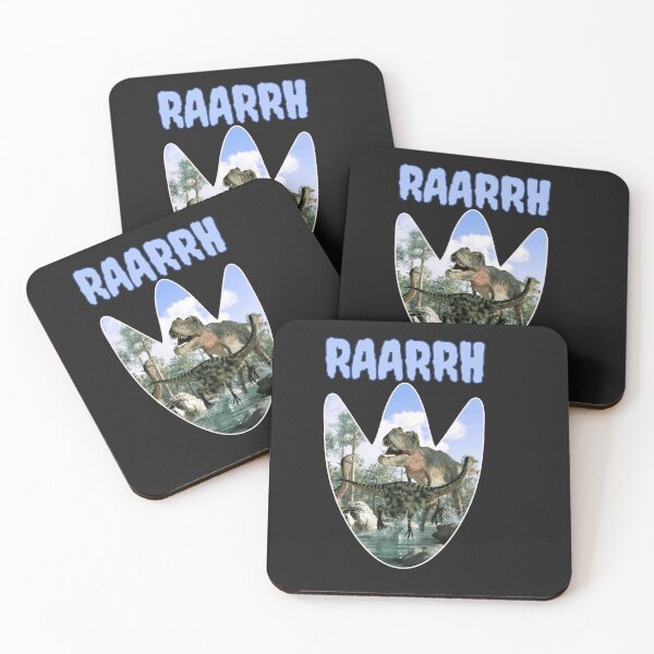 Item preview, Blue Rarrh Dinosaur Footprint Scene designed and sold by AlienOccupation.
