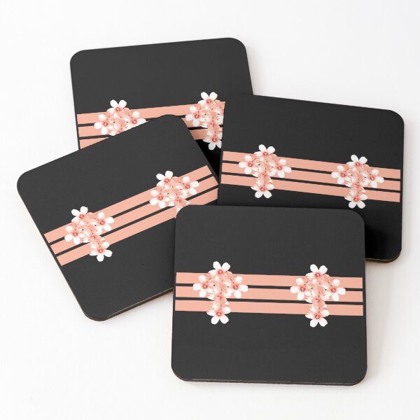 Item preview, Crucifix and Stripe Soft Orange Pink Pop Gothic Idea designed and sold by somersbyman.