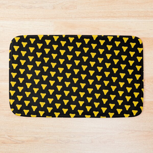 Item preview, Gold Triangular Crest Replicating Logo Black BiColor Tiles designed and sold by Alchemy-A-La-G.