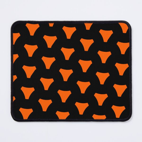 Item preview, Orange Triangular Crest Replicating Logo Black BiColor Tiles designed and sold by Alchemy-A-La-G.