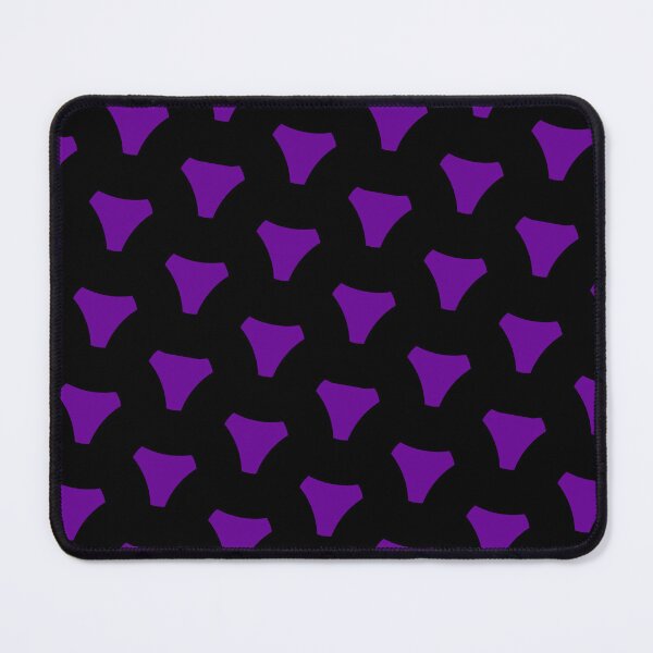 Item preview, Purple Triangular Crest Replicating Logo Black BiColor Tiles designed and sold by Alchemy-A-La-G.