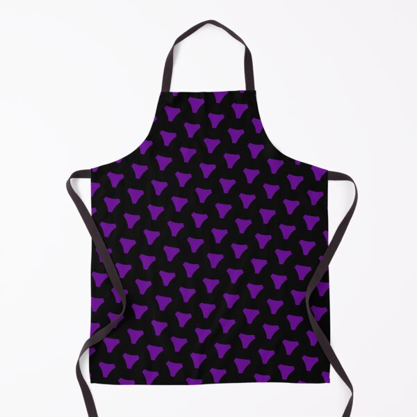Item preview, Purple Triangular Crest Replicating Logo Black BiColor Tiles designed and sold by Alchemy-A-La-G.