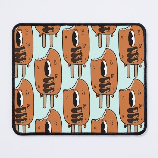 Item preview, Orange Popsicle Alien designed and sold by stickerstone.