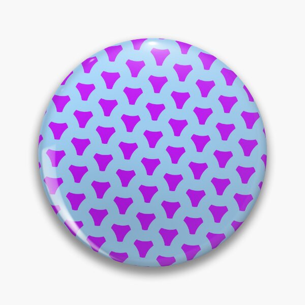 Item preview, Purple Triangular Crest Replicating Logo Blue BiColor Tiles designed and sold by Alchemy-A-La-G.