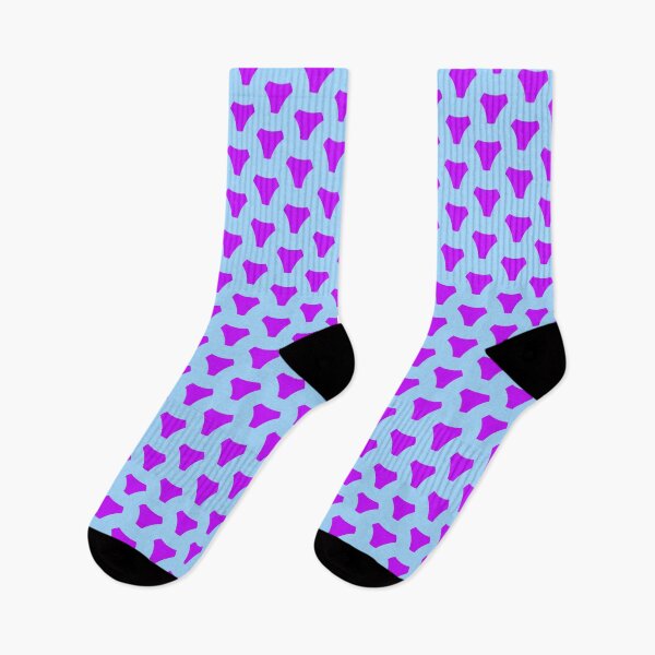 Item preview, Purple Triangular Crest Replicating Logo Blue BiColor Tiles designed and sold by Alchemy-A-La-G.