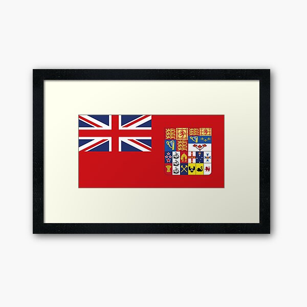 Dominion Flag Framed Art Print
