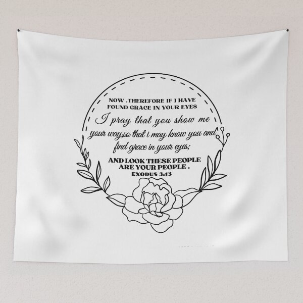 Item preview, I have found grace in your eyes, show me your path so that I can know you. designed and sold by Virtuousvogue.