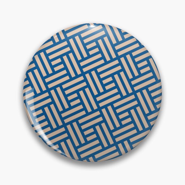 Item preview, Pink Blue Rectangles & Squares Striped Line BiColor Tiles designed and sold by Alchemy-A-La-G.