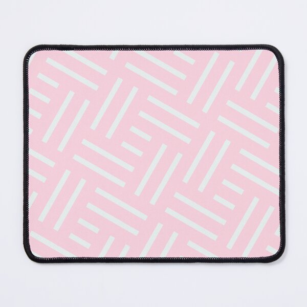 Item preview, Green Pink Rectangles & Squares Striped Line BiColor Tiles designed and sold by Alchemy-A-La-G.