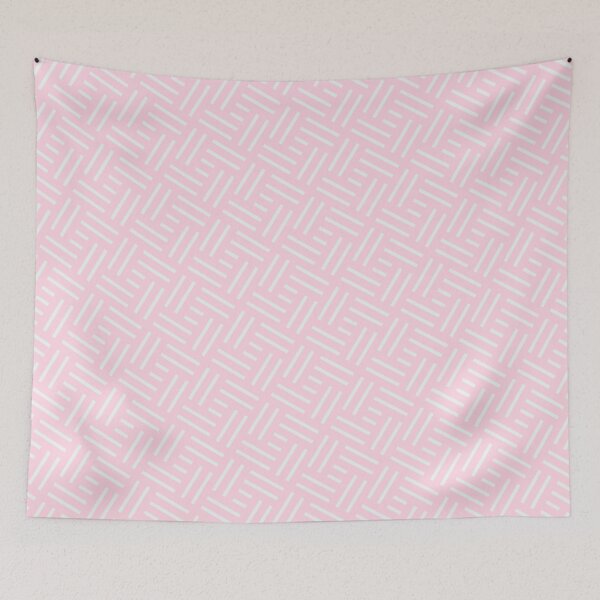Item preview, Green Pink Rectangles & Squares Striped Line BiColor Tiles designed and sold by Alchemy-A-La-G.