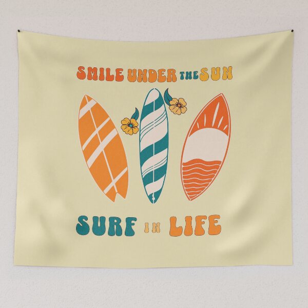Item preview, Smile in the sun, surf in life designed and sold by santiagoml.