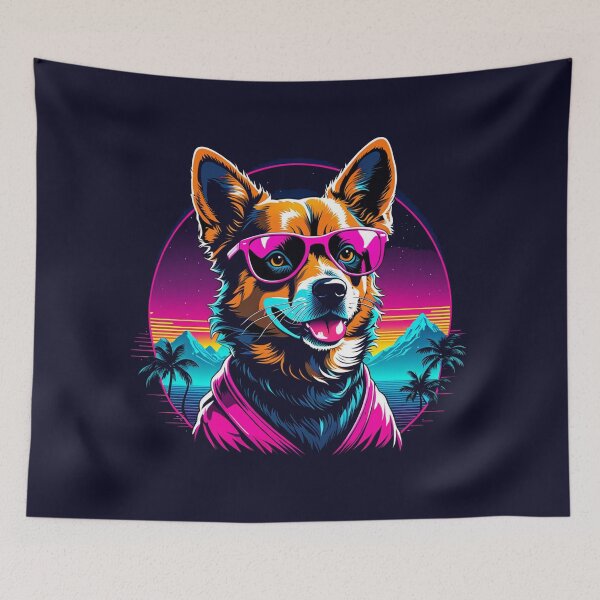 Item preview, Pawsitively Stylish Canine Vision designed and sold by Pulsant  Paintings.