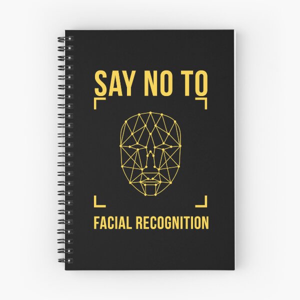 Item preview, no to facial recognition designed and sold by Doooriginals.