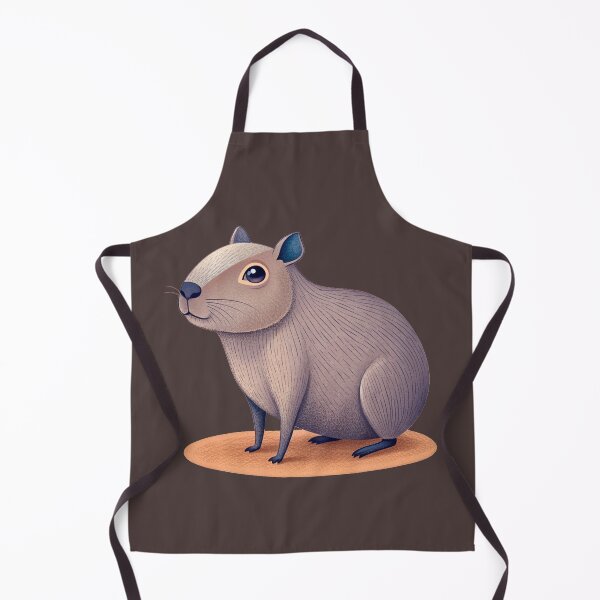 Item preview, carpincho sonriendo designed and sold by CookieKyu.