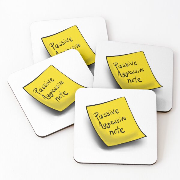 Item preview, Passive aggressive note designed and sold by johnnybuzt.