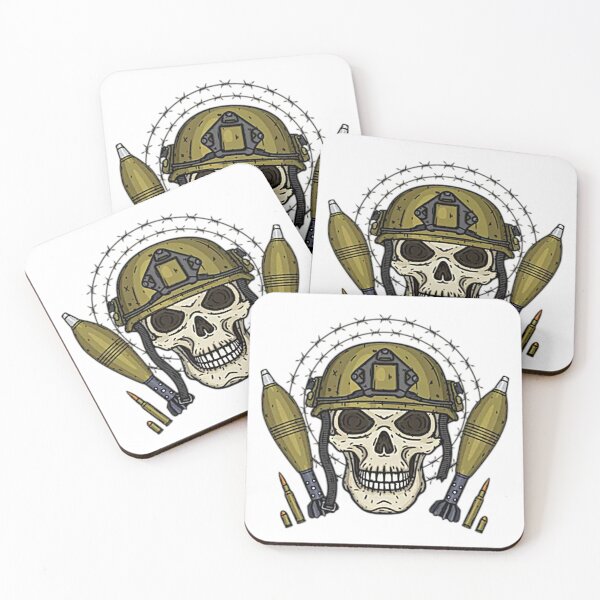 Item preview, Skull Solider - Bombs & Bullets designed and sold by RENAGADE4LYF.