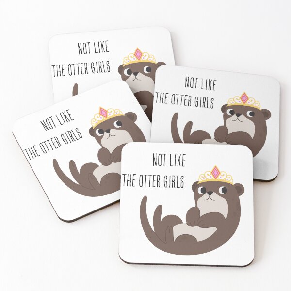 Item preview, Not Like The Otter Girls designed and sold by Purple Fabric.