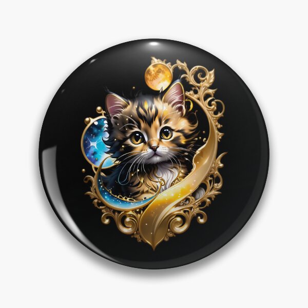 Item preview, Cute Celestial Kitty Cat designed and sold by TheArtOfPat.