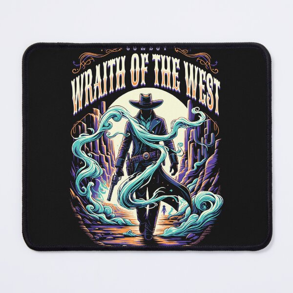 Item preview, Mystical Cowboy Ghost Illustration designed and sold by IdeasDream.