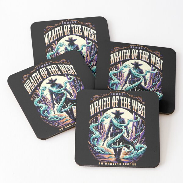Item preview, Mystical Cowboy Ghost Illustration designed and sold by IdeasDream.