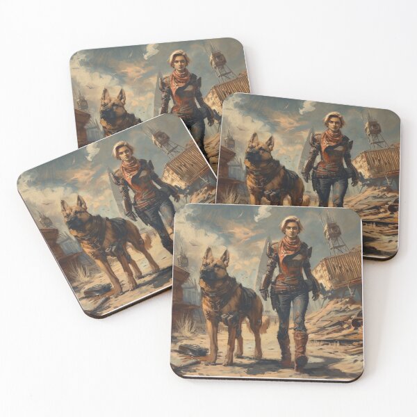 Item preview, Wasteland companions designed and sold by MendaciousMina.
