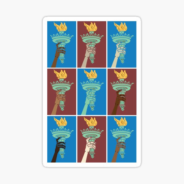 Artikel-Vorschau von Wir sind alle Lady Liberty - Pop Art, designt und verkauft von Tim Veiga.