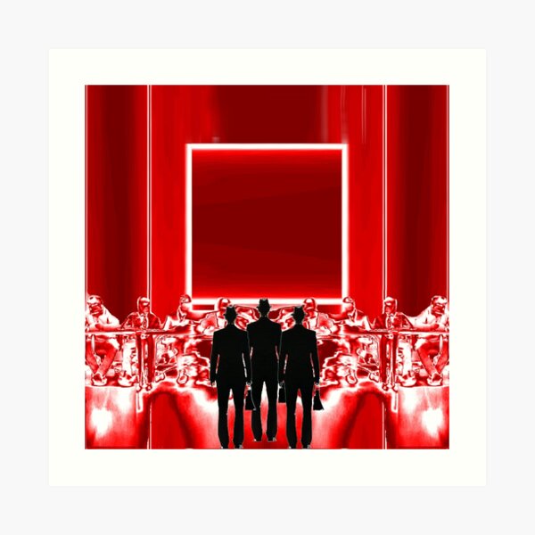 the negotiation Art Print
