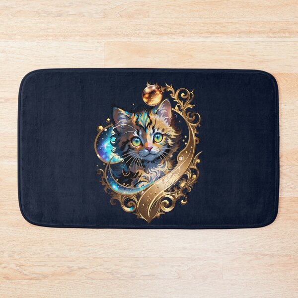 Item preview, Cute Celestial Kitty Cat designed and sold by TheArtOfPat.
