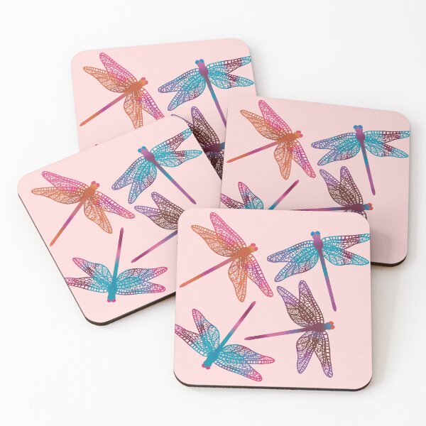 Item preview, Multicolored dragonflies designed and sold by DCamille.