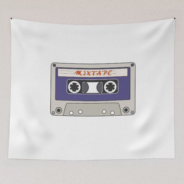 Item preview, Mixtape Vintage Cassette Tape designed and sold by DarinaDrawing.