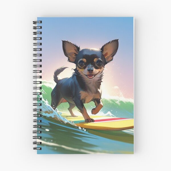 Item preview, Black Chihuahua Surfing designed and sold by Astralia.