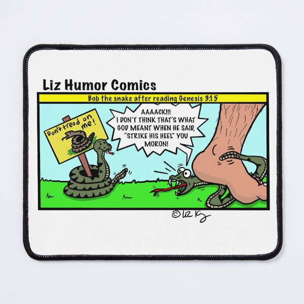 Item preview, Don’t Tread On Me designed and sold by LizHumorComics.