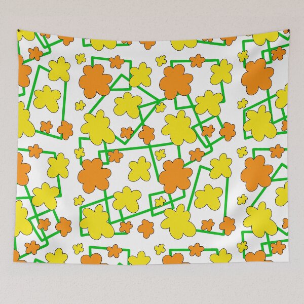 Item preview, Retro Spring Flowers designed and sold by Lois Eastlund.