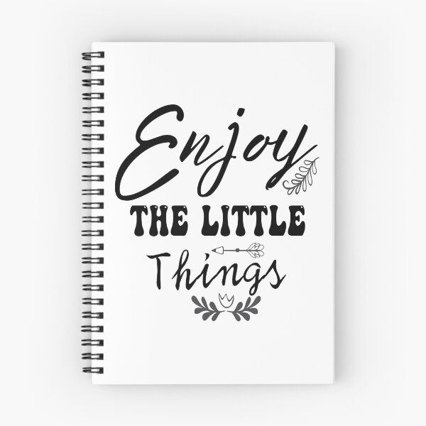 Item preview, cute enjoy the little things quotes designed and sold by asbno19.