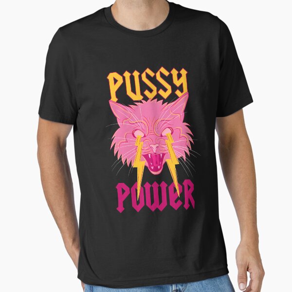 Artikel-Vorschau von Pussy Power Lustige Katze, designt und verkauft von Tomasaudson.