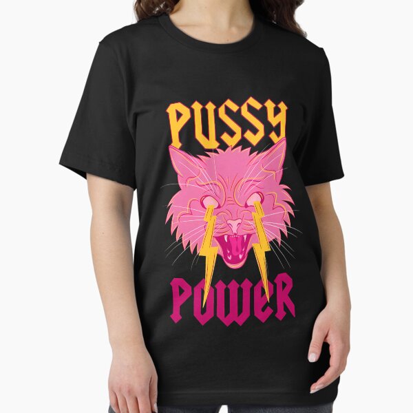 Item preview, Pussy Power Funny Cat designed and sold by Tomasaudson.
