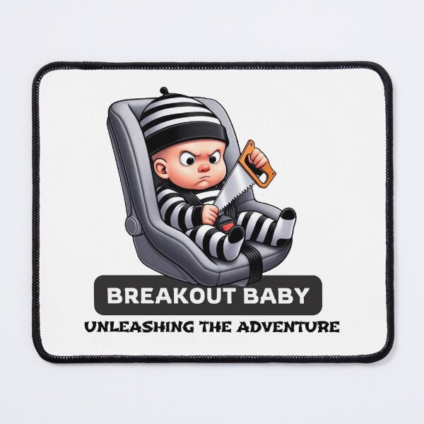 Item preview, Breakout Baby: Unleashing the Adventure designed and sold by Hungry-Murphy.