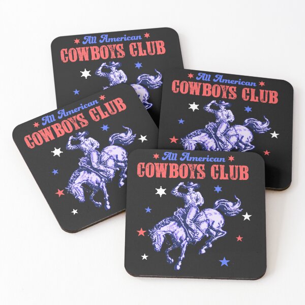 Item preview, Distressed Vintage All-American Cowboys Club Bronc Rider designed and sold by AlienOccupation.