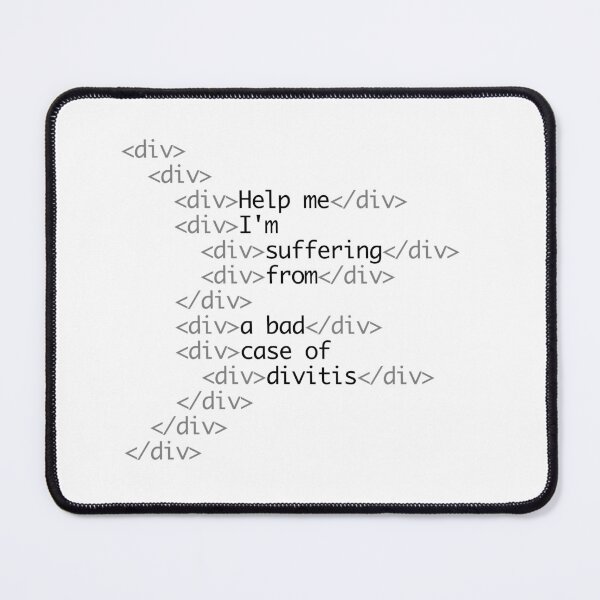 Item preview, Help Me I've Got Divitis (on white) designed and sold by Kendall Anderson.