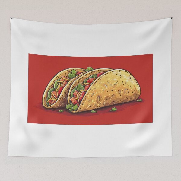 Item preview,  Fish Taco Classic for printing on T-Shirt designed and sold by rajeshbac.