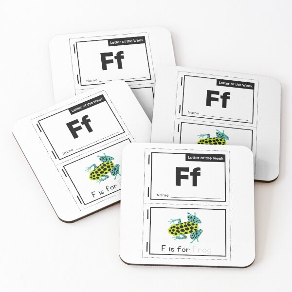 Item preview, F is for Frog Funny Spelling Book Design designed and sold by mkzmerch.