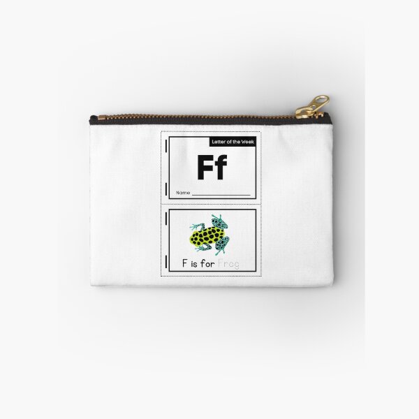 Item preview, F is for Frog Funny Spelling Book Design designed and sold by mkzmerch.