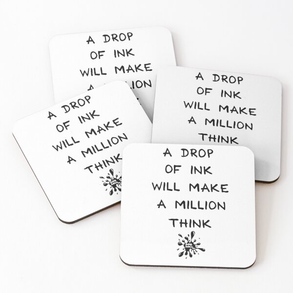 Item preview, A Drop of Ink logo designed and sold by TeeCeeCo.