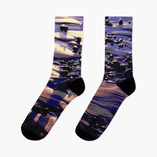 Item preview, Pebbles On Black Sand Beach At Sunset  designed and sold by DEC02.