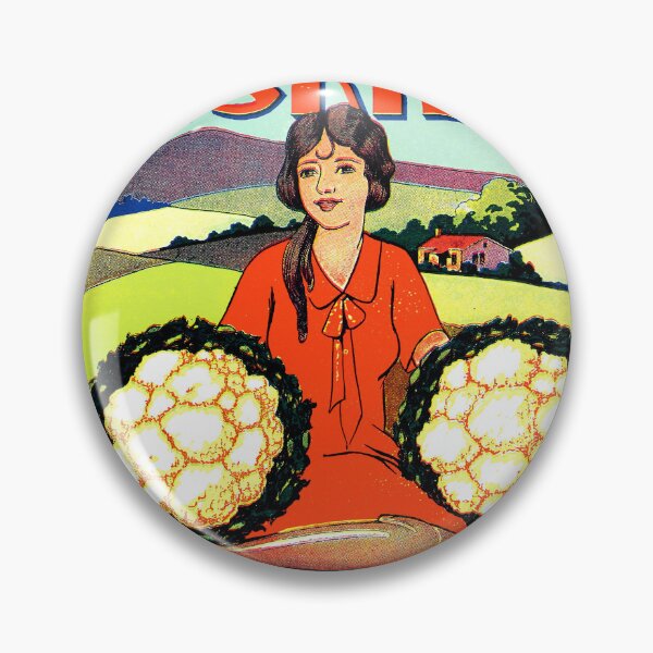 Item preview, Pride of the Catskills, 1920s Cauliflowers Crate Label designed and sold by zeeposter.