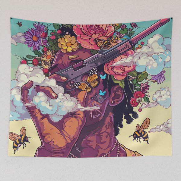 Item preview, Beauty and Danger designed and sold by -DEEWOLF-.